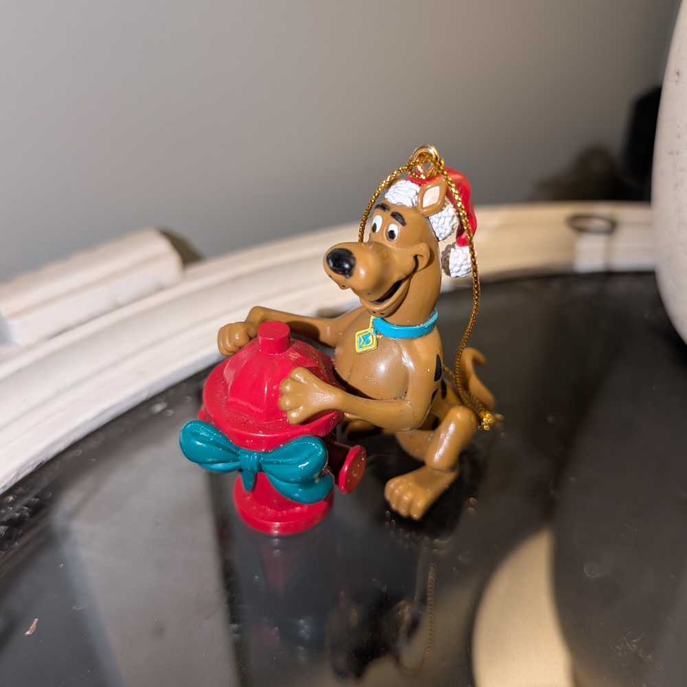 Scooby-Doo Holiday Ornament with Red and Blue Accents